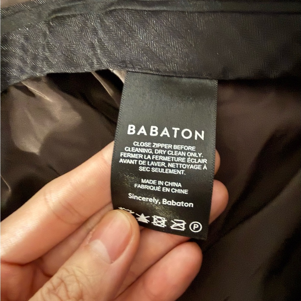 Babaton Agency Pant in Rich Mocha Brown